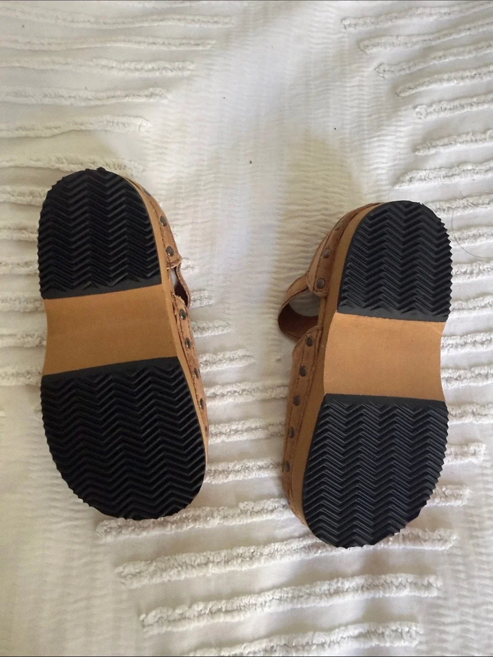 Zara Kids Tan Suede Mary Jane Shoes